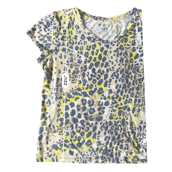 New Directions Blue Relaxed Boxy Tee - Picture 7 of 12